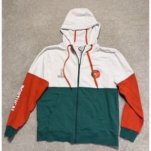 FIFA World Cup Portugal Hoodie Men's XL Green/Red Qatar Official 2022